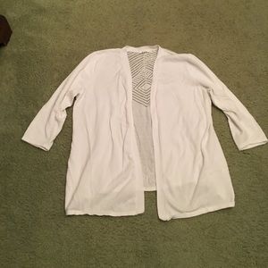White Maurice’s cardigan